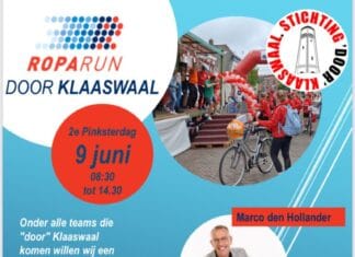 Groots welkom in Klaaswaal voor deelnemers Roparun op 2e Pinksterdag