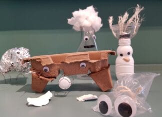 Creatief met restmateriaal