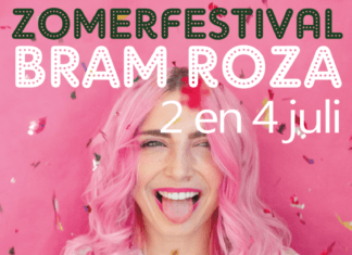 Schrijver Ernest van der Kwast op het Bram Roza Festival in Nieuw-Beijerland!