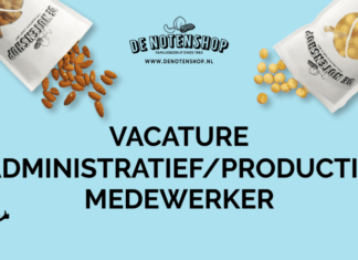 Vacature bij De Notenshop: Administratief / productiemedewerker