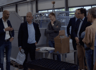 Bezoek Christen Unie Tweede Kamerlid Pieter Grinwis aan Viscon in ’s-Gravendeel