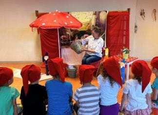 Juf Mirjam van basisschool Het Driespan met pensioen