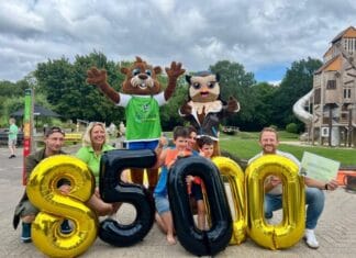 Recreatieoord Binnenmaas verwelkomt 85.000ste bezoeker van het seizoen