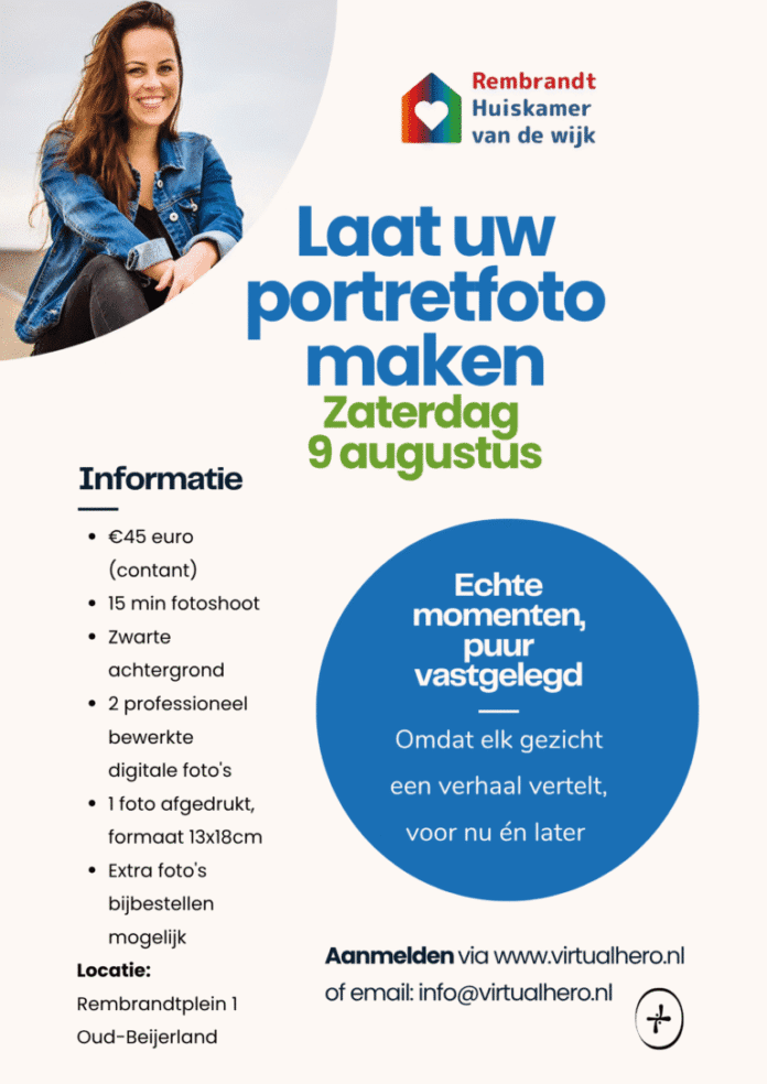 Fotograaf komt op bezoek in de Rembrandt