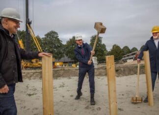 Bouw van 72 huurappartementen gestart op locatie voormalig verzorgingshuis ’t Huys te Hoecke