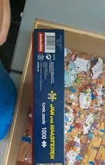 Jan van Haasteren en Wasgij puzzels ruilen in Zuid-Beijerland