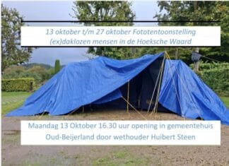 Fototentoonstelling geeft (ex)daklozen in de Hoeksche Waard een gezicht