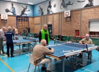 Succesvolle start van Ping Pong Parkinson in Oud-Beijerland