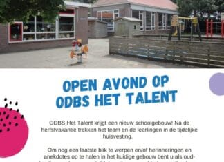 Open avond op ODBS Het Talent – vrijdag 31 oktober
