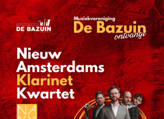 De Bazuin en Nieuw Amsterdams Klarinet Kwartet zorgen voor een muzikaal spektakel
