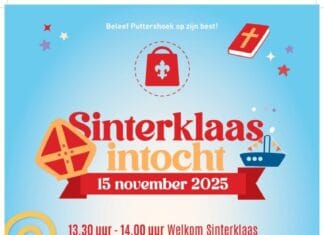 Sinterklaasintocht terug in de haven van Puttershoek
