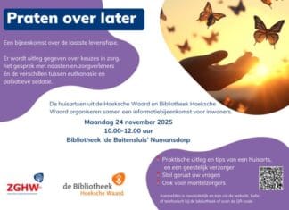 Praten over later: informatiebijeenkomst in Numansdorp
