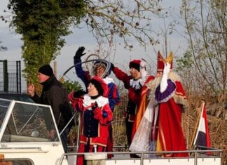 Sinterklaas warm onthaald in Goudswaard