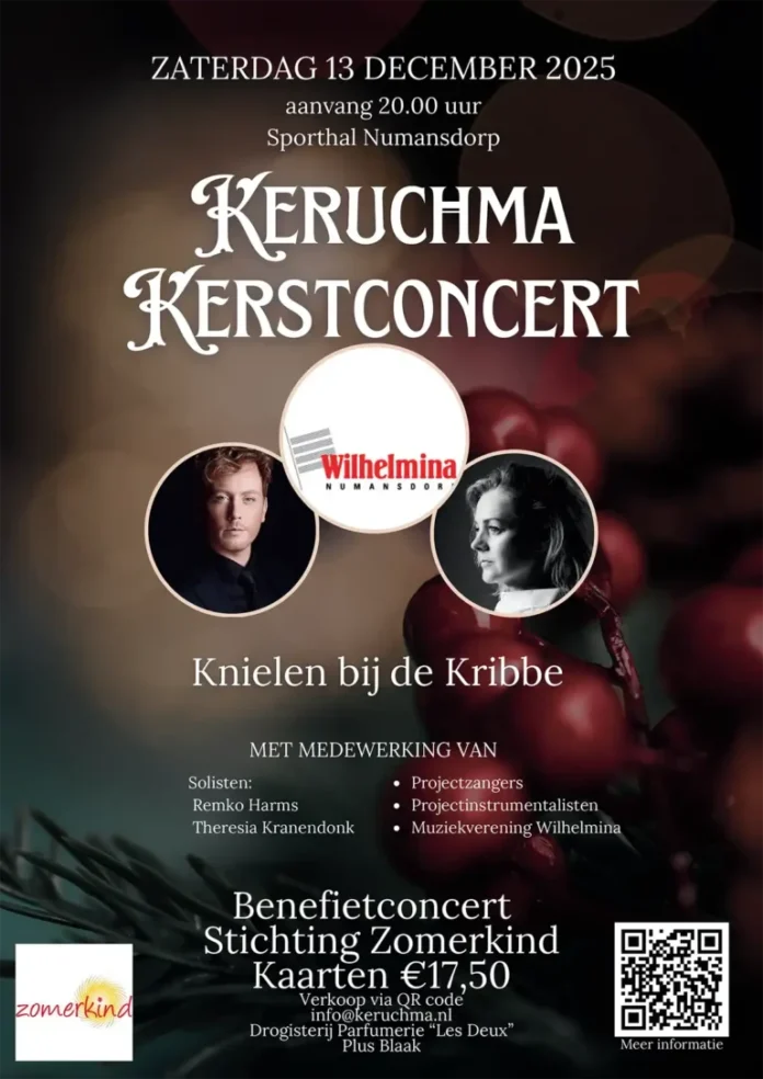 Keruchma geeft benefiet-kerstconcert “Knielen bij de Kribbe”
