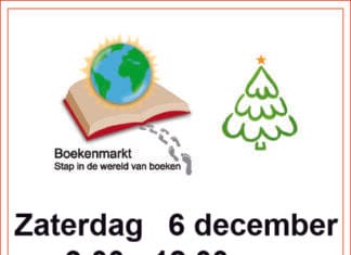 Boekenmarkt in Maasdam op 6 december