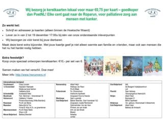 Kerstpostactie Hoeksche Waard Runners van start