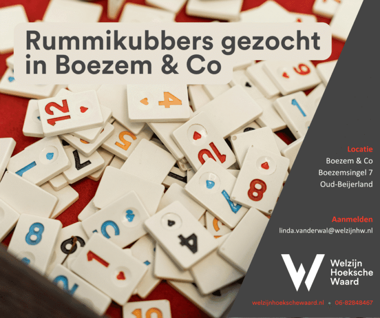 Rummikubbers gezocht in Boezem & Co