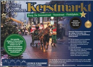 Sfeervolle kerstmarkt in Numansdorp op vrijdag 12 december