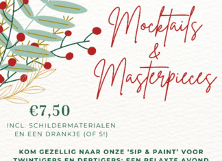 Creatief avondje uit? Kom naar ‘Mocktails & Masterpieces’!