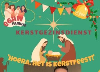 Kerstgezinsdienst met Marcel & Lydia Zimmer in De Poort op 1e Kerstdag