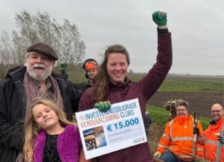 HWL wint hoofdprijs ‘Investeringsbijdrage Verduurzaming Clubs’