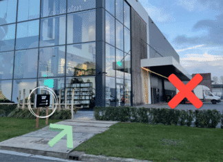 Let op: gebruik de ingang aan de zijkant van De Notenshop!