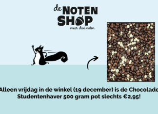 Actie: Chocolade Studentenhaver bij De Notenshop!