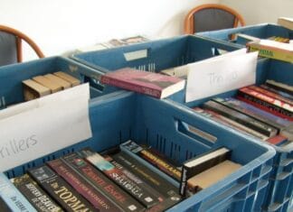 Boekenmarkt ‘Stap in de wereld van boeken’ in Maasdam