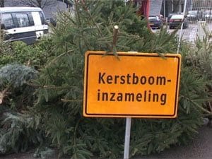 Kerstboominzameling gemeente Hoeksche Waard week later!