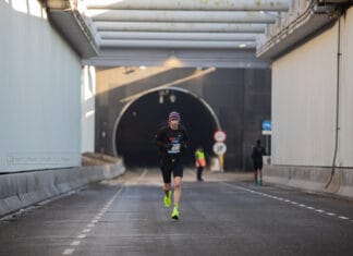 AV Spirit Tunnelloop op 8 februari door de Heinenoordtunnel