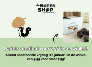 Dadels in de aanbieding bij De Notenshop!