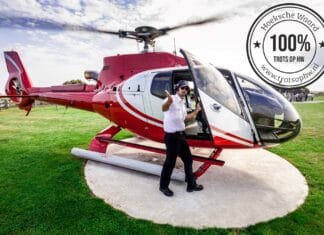 Maak een helikoptervlucht boven de Hoeksche Waard