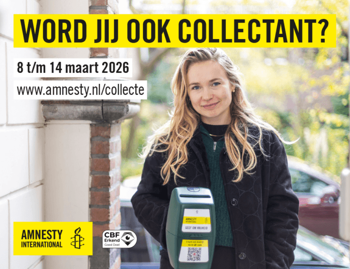 Amnesty zoekt collectanten in de Hoeksche Waard