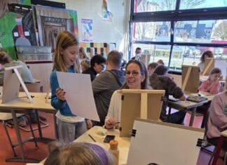 Hilarische ontknoping bij ouder-kind workshop