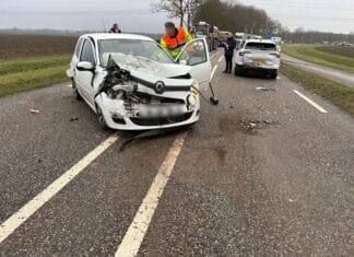 Ongeval op N217 bij ’s-Gravendeel