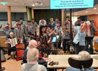 Gezellige middag met Shantykoor in De Open Waard
