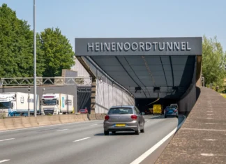 A29: Heinenoordtunnel komende week 2 nachten afgesloten