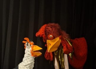 Poppentheater Ludiek speelt op 4 april de voorstelling ‘Krokodaas viert Pasen”