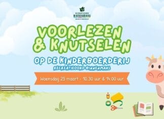 Woensdag 25 maart: voorleesdag op Kinderboerderij Recreatieoord Binnenmaas