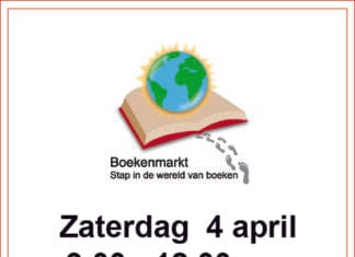 Boekenmarkt op 4 april in Maasdam