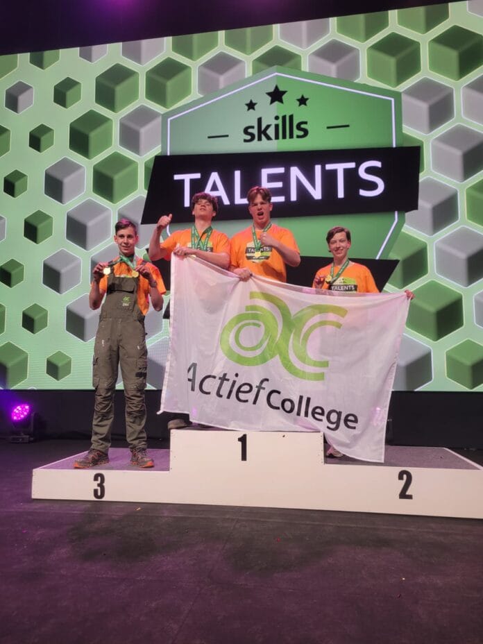 Leerlingen Actief College schitteren bij landelijke Skills Talents Finals