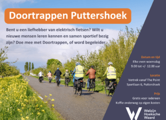 Fietstochten vanaf Jongerencentrum The Point in Puttershoek
