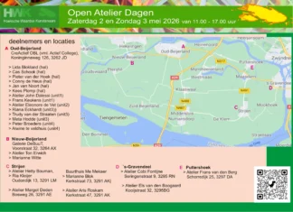 Open Atelier Dagen: ontdek 24 kunstenaars in de Hoeksche Waard
