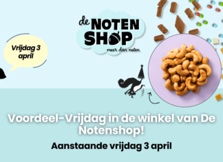 Voordeel-Vrijdag in de winkel van De Notenshop!