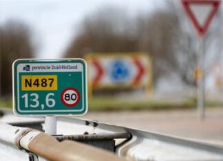 Afsluiting N487 Zuid-Beijerland richting Numansdorp in verband met spoedreparatie