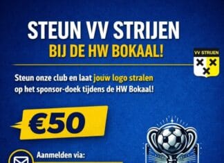 Bedrijven kunnen v.v. Strijen steunen tijdens Hoeksche Waard Bokaal