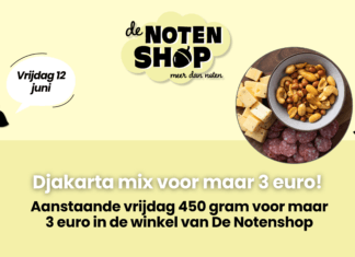 Alleen deze vrijdag: Djakarta mix voor slechts 3 euro bij De Notenshop!