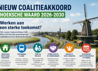 Nieuw coalitieakkoord Hoeksche Waard: woningbouw, bereikbaarheid en leefbaarheid centraal