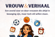 Een avond voor en door vrouwen in Streona die altijd in beweging zijn, maar toch stil willen staan.
