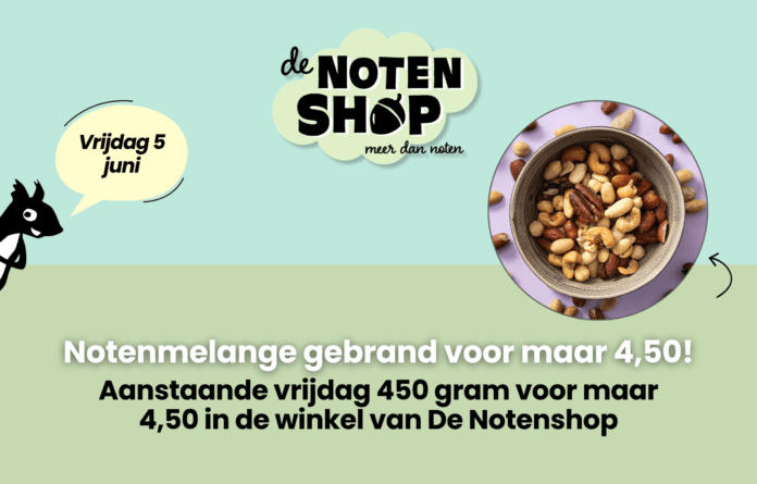Shop deze vrijdag Notenmelange met korting!